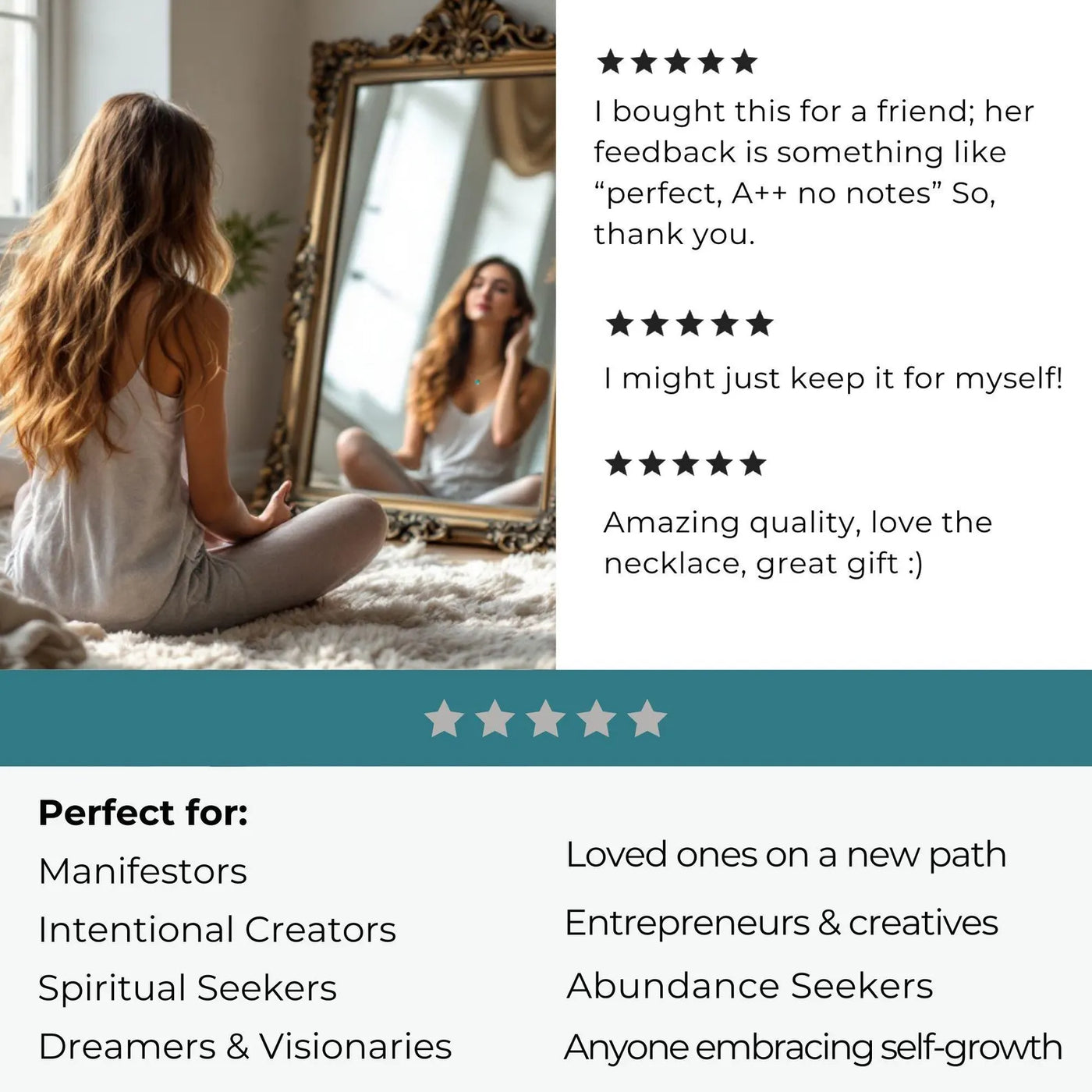 aquamarine crystal necklace manifestation