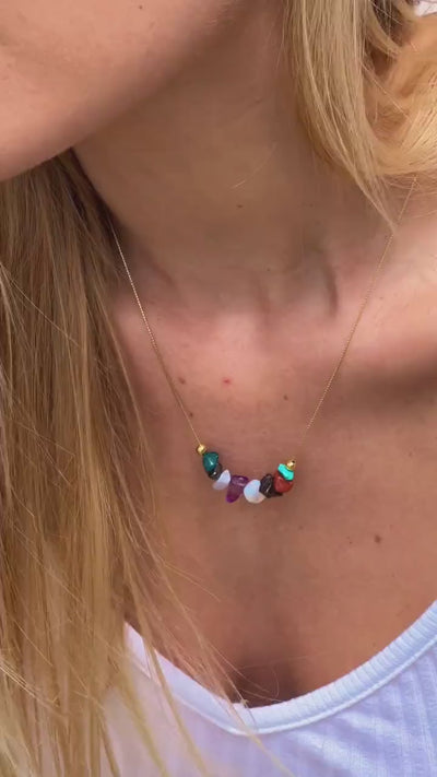 Aquarius Zodiac Necklace