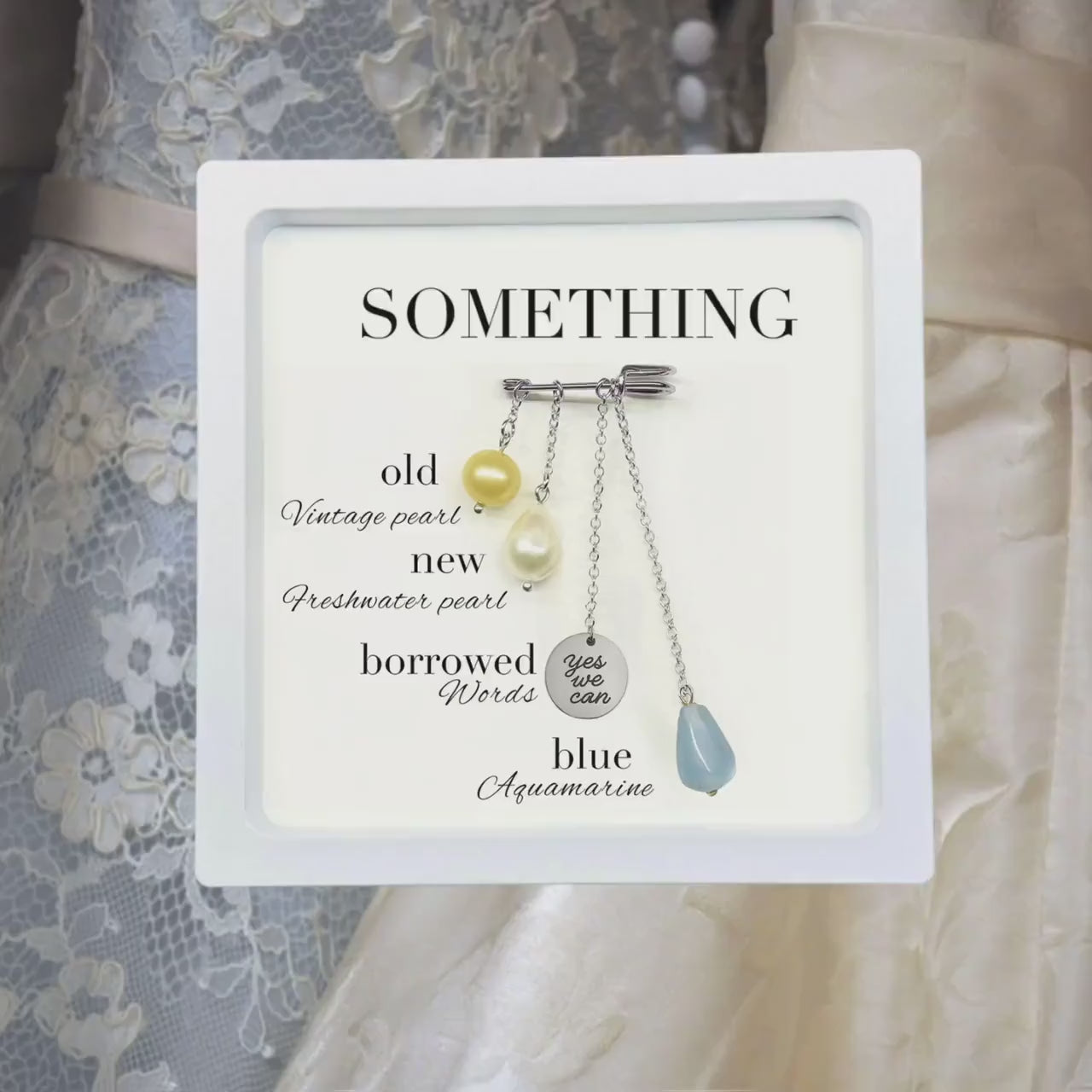 Bridal Charm Pin Gift